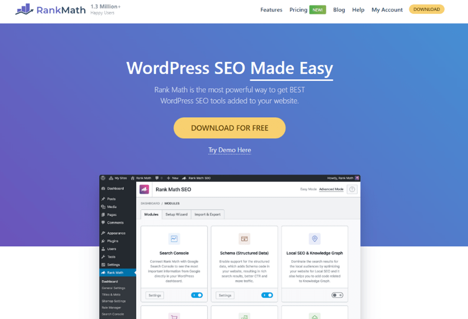 wordpress rank math plugin wordpress rank math plugin