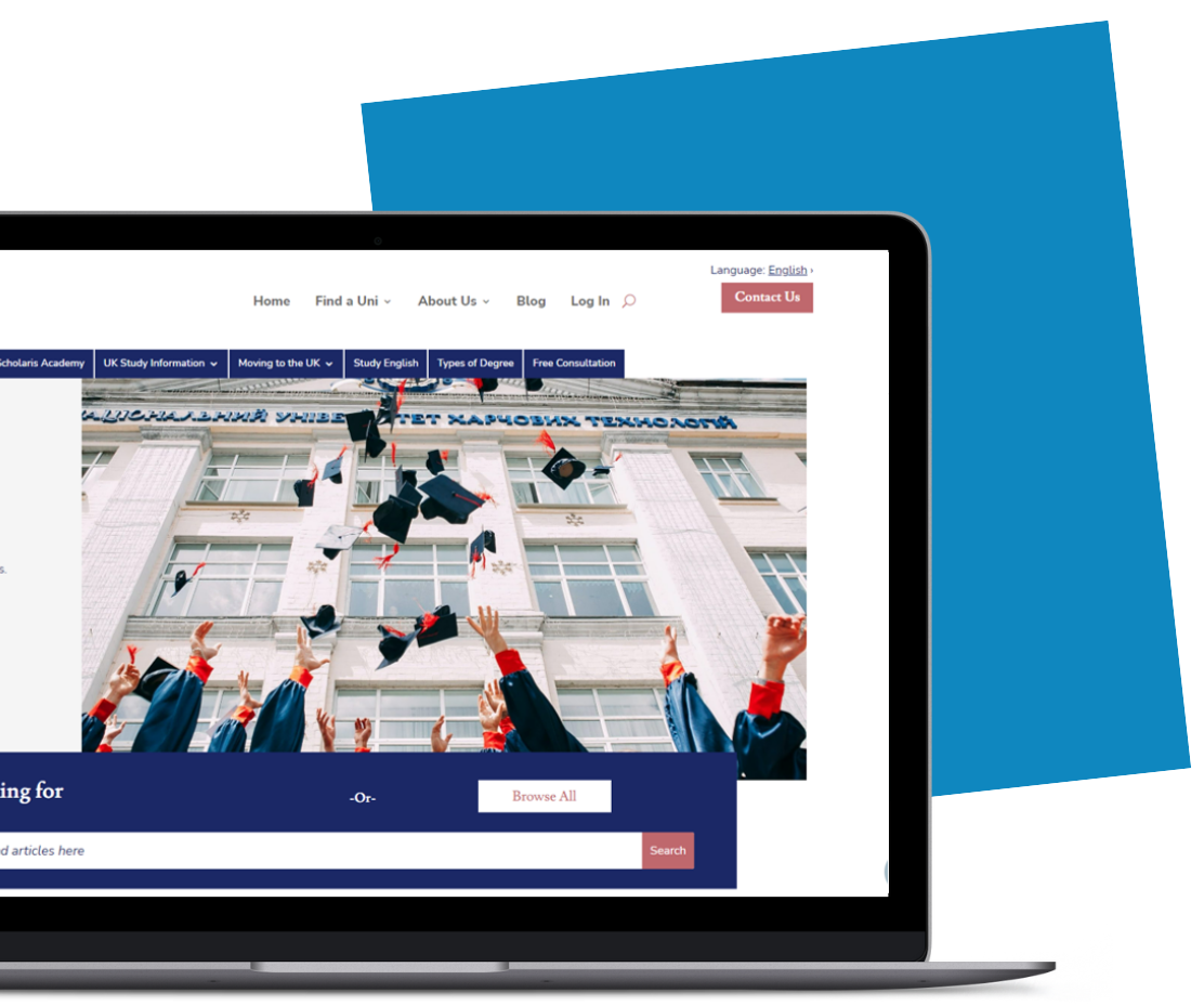 finished website finished website