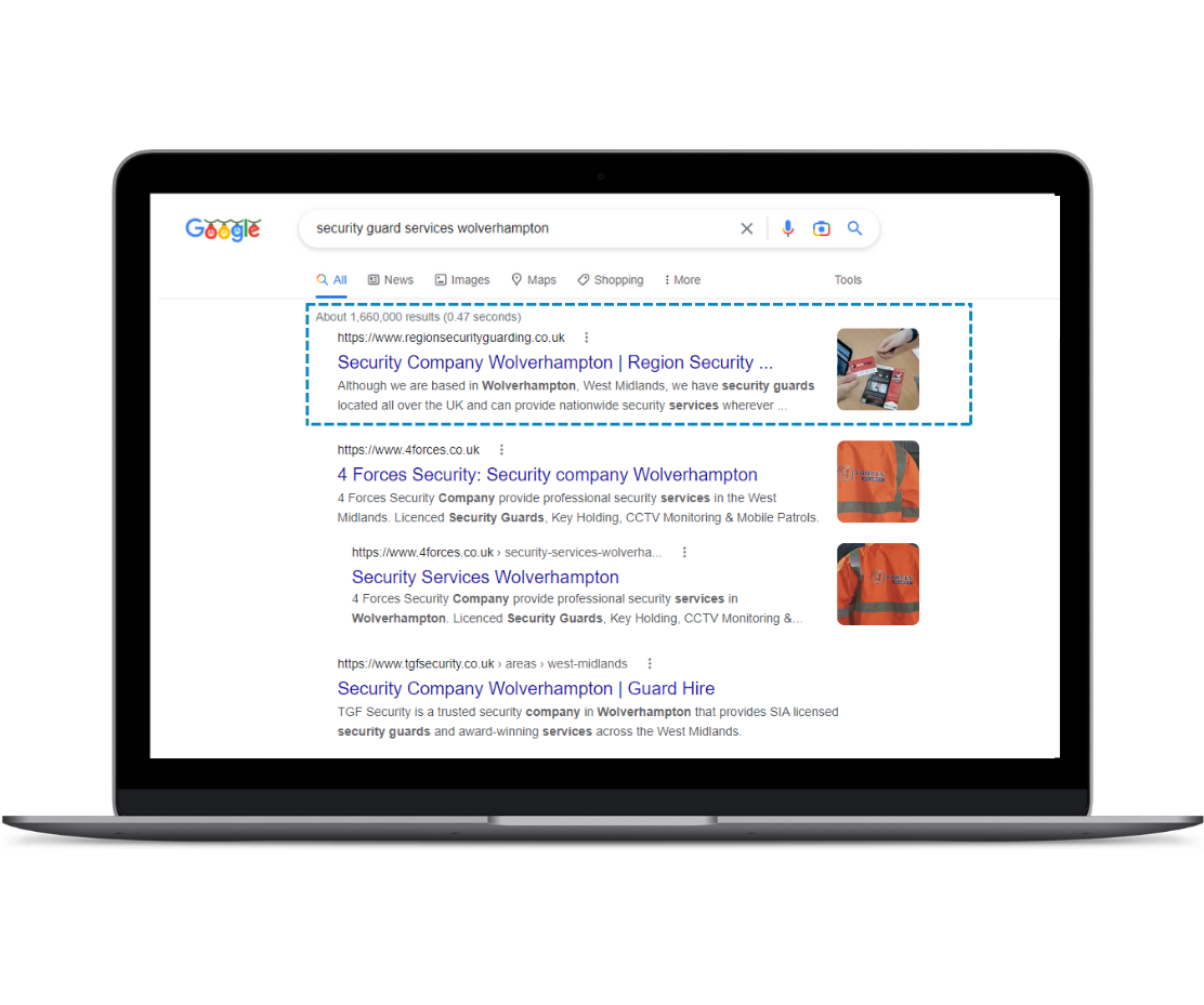 local seo agency examples on laptop local seo agency examples on laptop